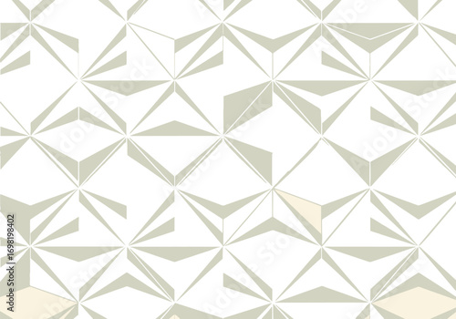Geometric Beige Pattern Background