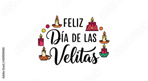 Feliz Dia de las Velitas - A Festive Celebration of Candles and Lights, Honoring the Immaculate Conception