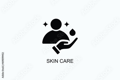 Skin Care Icon Or Logo Isolated Vector Illustration