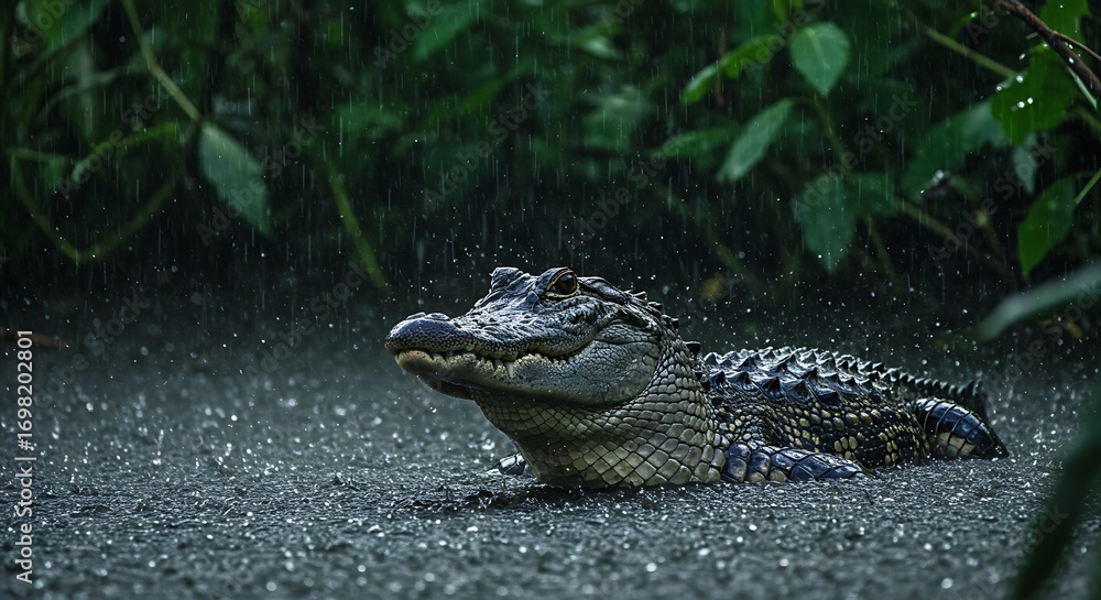 Obraz premium Emerald Twilight Hunter