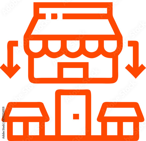 store marketplace vector icon