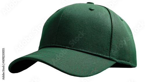 Deep green baseball cap