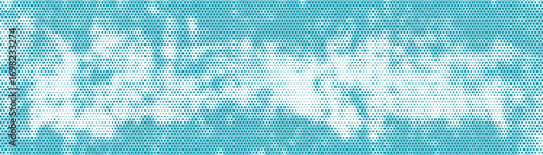 Grunge Halftone Dot Pattern Collage Paper Cut Out Texture Vector