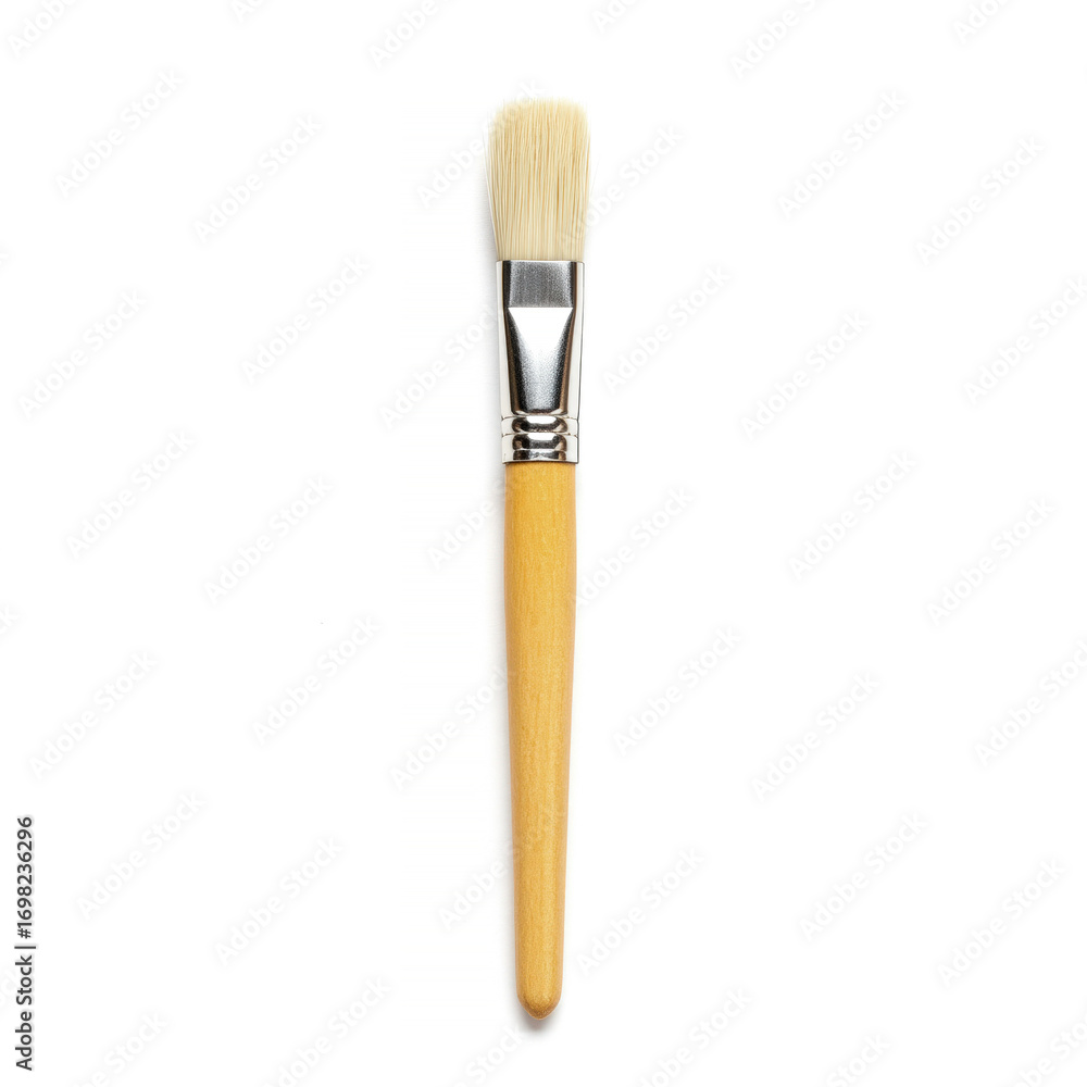Naklejka premium Art brush isolated on white background