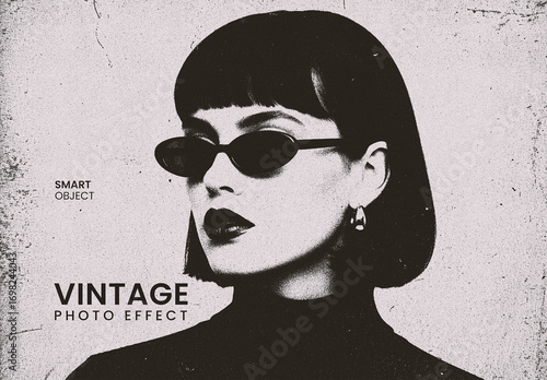 Vintage Retro Photo Effect