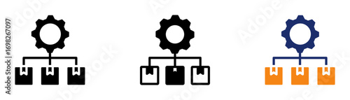 Product Resource Icon Collection Glyph & Mixed Style 