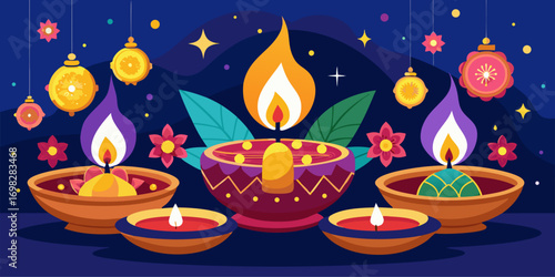 Happy Diwali celebrates the victory of light over darkness, good over evil, and knowledge over ignorance.
