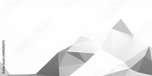 A minimalist origami white paper boat vector illustration