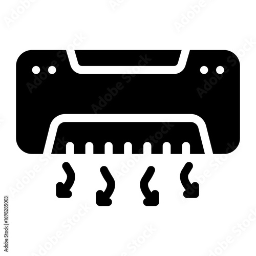 air conditioning glyph icon