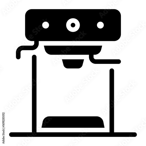 coffee maker glyph icon