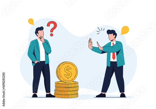 Financial dilemma and decision making uncertainty in business and personal investments
