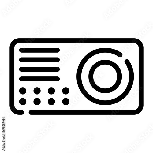 intercom line icon