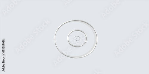 Close-up of a blank compact disc, a digital music storage icon