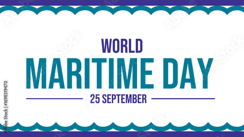 World Maritime Day illustration Celebrating the Vital Role of Shipping in Global Trade and Environmental Conservation.