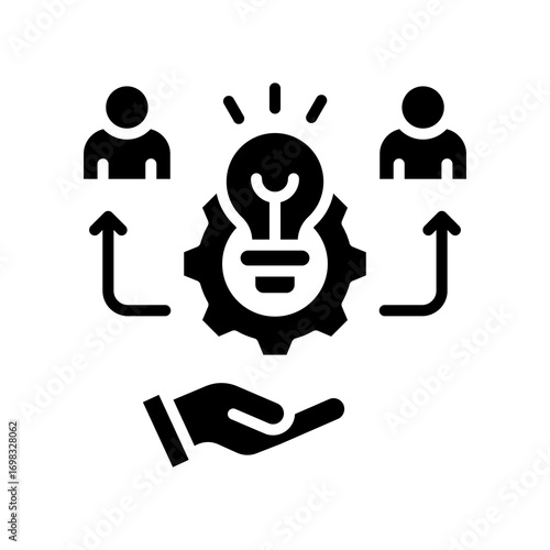 Proactive Approach glyph icon