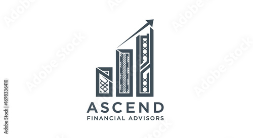 Ascend Financial Advisors logo with a rising bar graph and upward arrow.