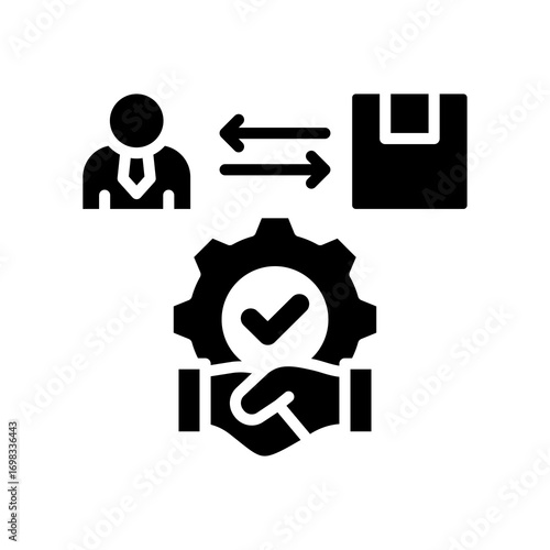 Vendor Management glyph icon