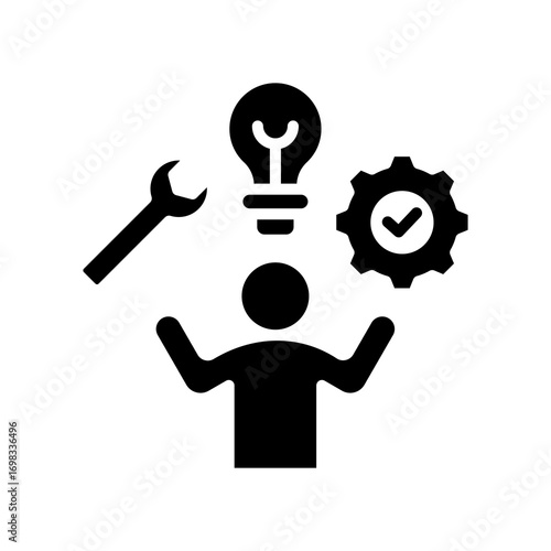 Capability Management glyph icon