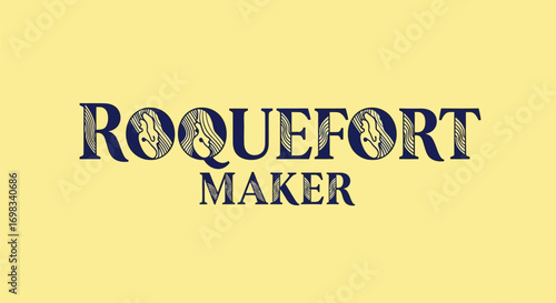 Roquefort Maker Logo Design.