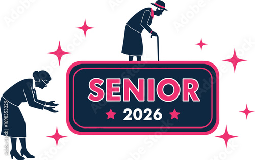 Celebrating the graduating class of 2026 with senior women and festive sparkles