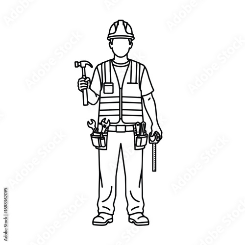 Silhouette illustration of a construction excavator digging into the earth, creating a hole.