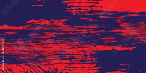 Halftone on blue background. Aesthetic vector dots glitter or halftone glitter pattern texture Pop Art Style Background. vector grunge arts red grunge.Eps 10