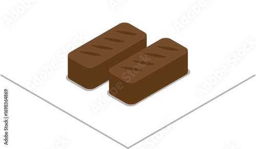 vector illustration of chocolate