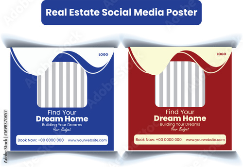 business social media post banner template