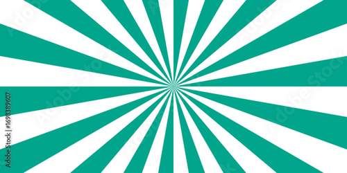 Retro background with rays or stripes in the center.  Funky ray elements, circle motifs. Radial rays light retro design with vintage beam sunburst texture.