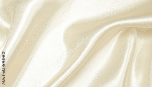 Champagne Satin Fabric Texture Background