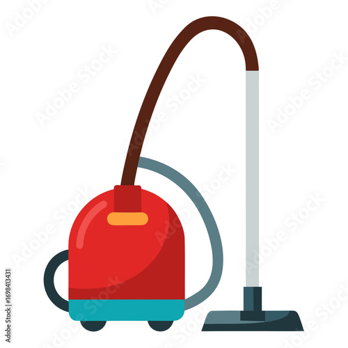 vacuum cleaner isolated on white