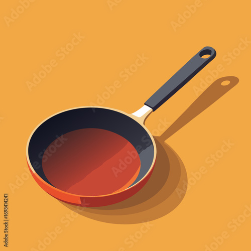 red frying pan