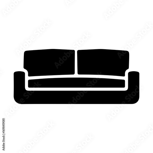 Black Sofa Icon