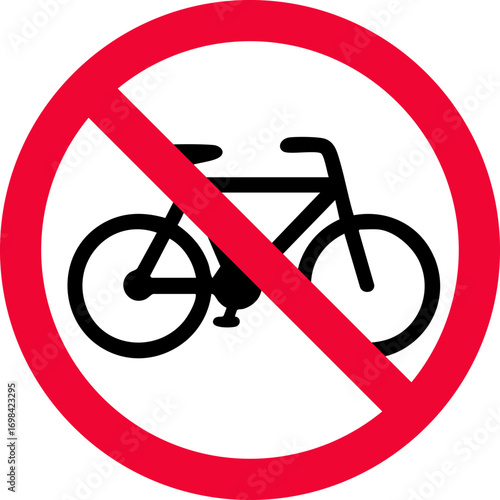 no bicycle