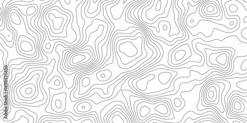 Topographic map background with geographic grid for hiking and mountain sport. luxury topographic wavy pattern and geographic grid map design. paper texture Imitation of a geographical map shades.