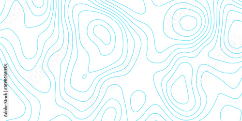 Topographic map background with geographic grid for hiking and mountain sport. luxury topographic wavy pattern and geographic grid map design. paper texture Imitation of a geographical map shades.