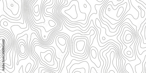 Topographic map background with geographic grid for hiking and mountain sport. luxury topographic wavy pattern and geographic grid map design. paper texture Imitation of a geographical map shades.
