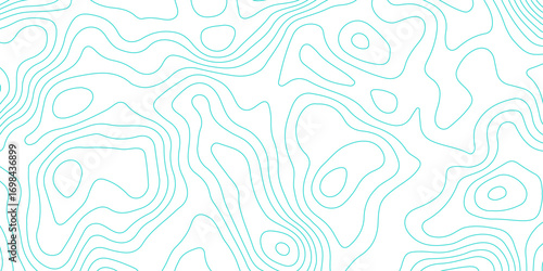 Topographic map background with geographic grid for hiking and mountain sport. luxury topographic wavy pattern and geographic grid map design. paper texture Imitation of a geographical map shades.