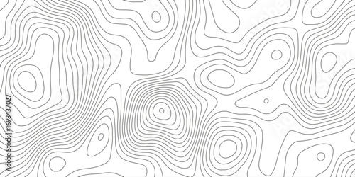 Topographic map background with geographic grid for hiking and mountain sport. luxury topographic wavy pattern and geographic grid map design. paper texture Imitation of a geographical map shades.