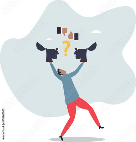 Perception process to interpret information, though or opinion depend on personality or perspective, difference bias or illusion .about a man and his life.