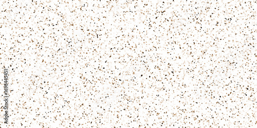 Terrazzo flooring texture polished stone and grain noise pattern old surface marble for background. brown and white paper and marble texture. quartz surface for bathroom or kitchen countertop.