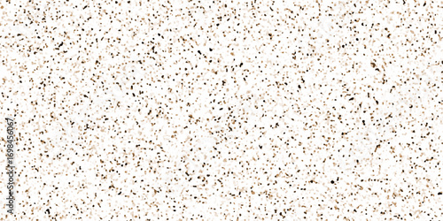 Terrazzo flooring texture polished stone and grain noise pattern old surface marble for background. brown and white paper and marble texture. quartz surface for bathroom or kitchen countertop.
