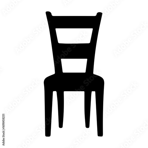 Simple chair icon