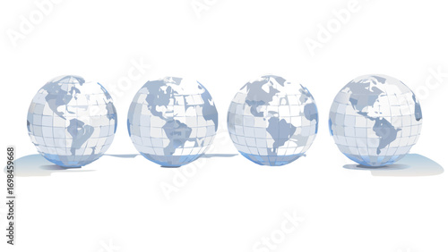 Globe world earth map geography global continents countries travel international network connection 3d render