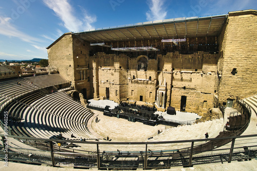 Roman Amphitheatre in Orange (Provence, France)