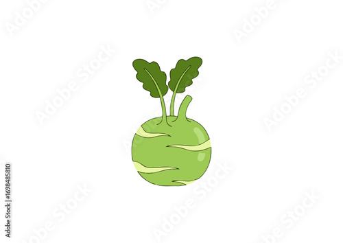 icon of kohlrabi