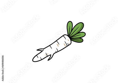 icon of horseradish root