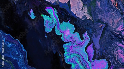 Glowing molecular structures of fat cells against a cosmic background, representing dietary impact.