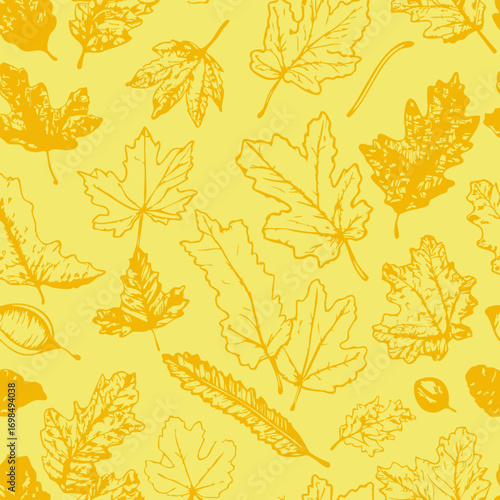 Autumn Nature Seamless Texture eps10