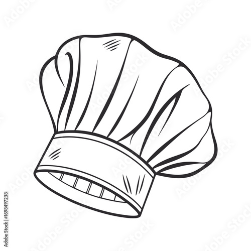 vector illustration chef hat vector illustration
